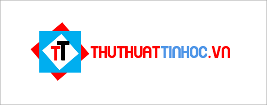 Thực hiện thiết kế mẫu logo Thuthuattinhoc.vn