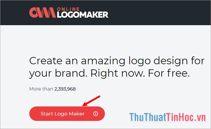 Chọn Start Logo Maker