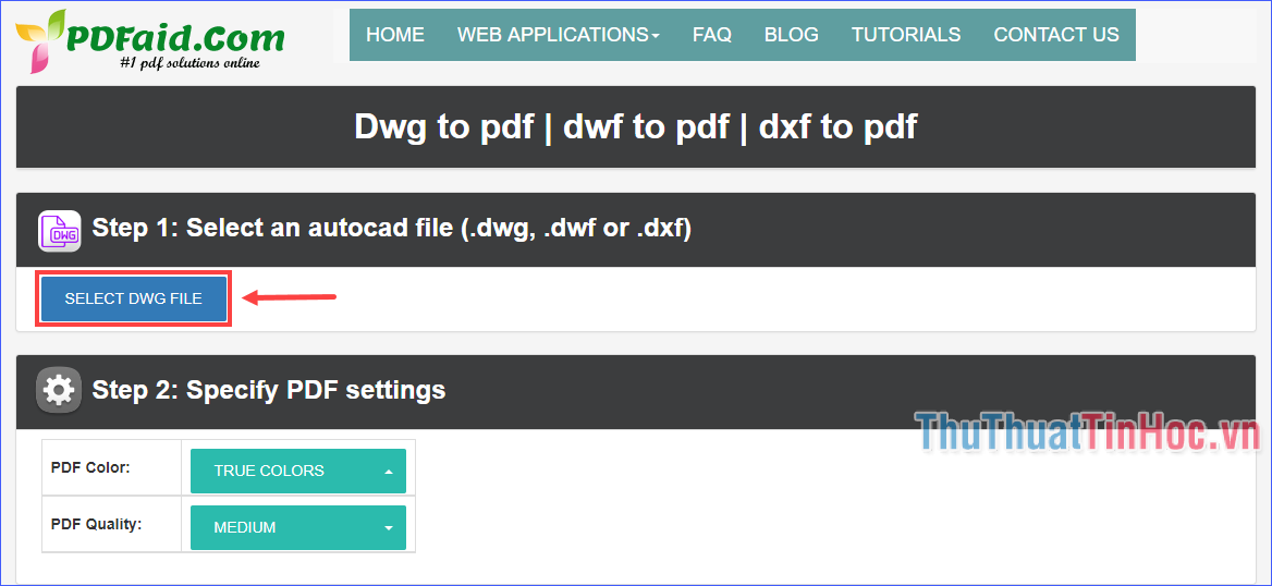 Cách chuyển file Cad sang PDF nhanh và chuẩn nhất