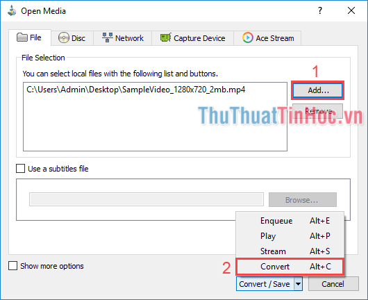 Hướng dẫn xoay video bằng VLC media player (3)