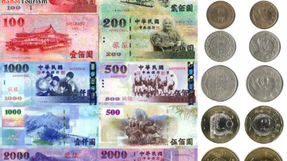 Hình ảnh tiền Đài Loan