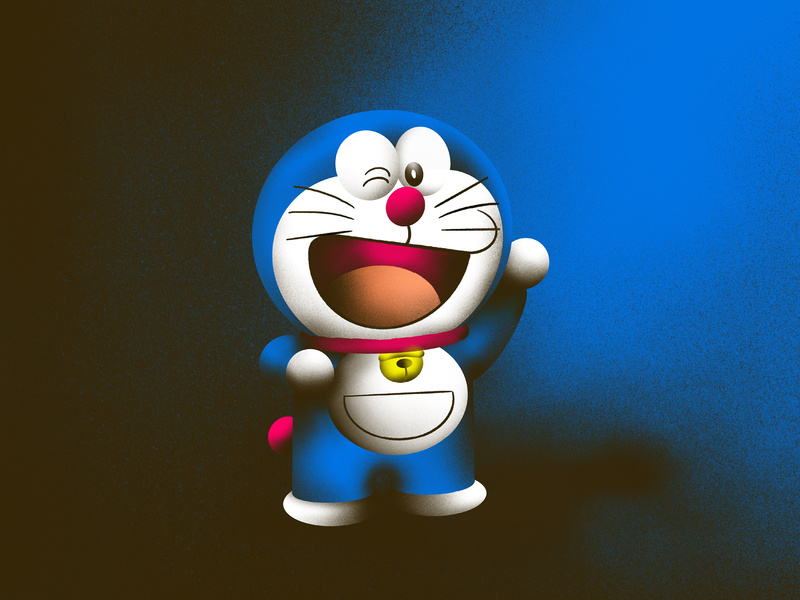 Chú mèo máy Doraemon đáng yêu