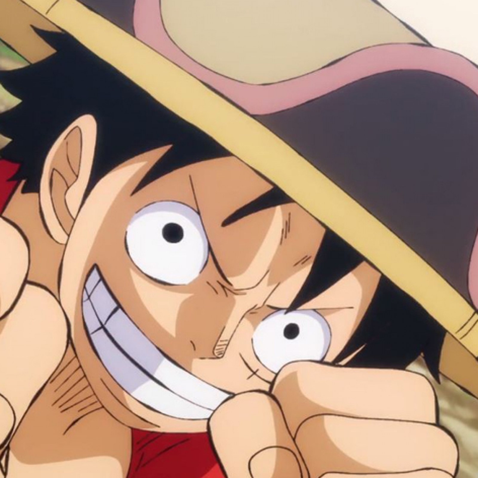 Hình hình họa cận mặt mũi Luffy đặc biệt ngầu