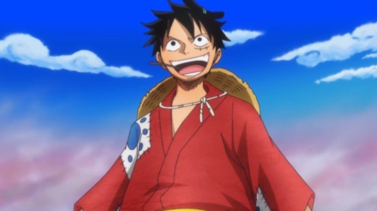 Hình hình họa Luffy áo đỏ gay đặc biệt đẹp