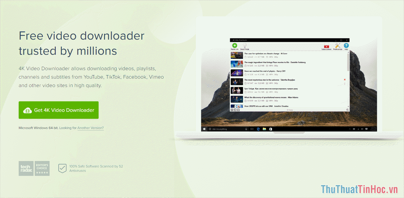 tai phan mem 4k video downloader
