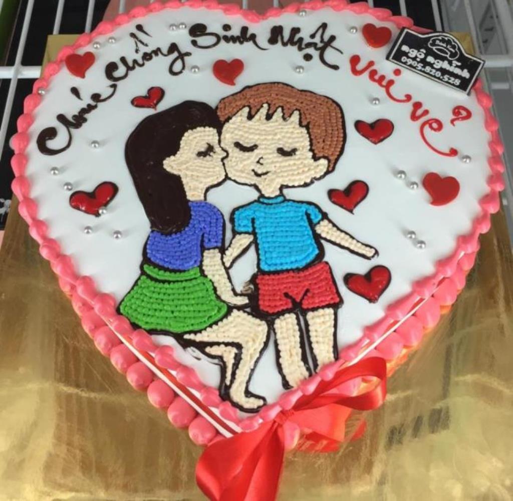 Tan chảy với 20+ chiếc bánh sinh nhật đẹp tặng Chồng yêu 💓 Vợ yêu