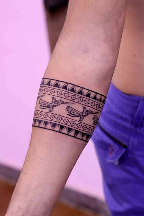 Tattoo vòng tròn ở tay độc đáo nhất