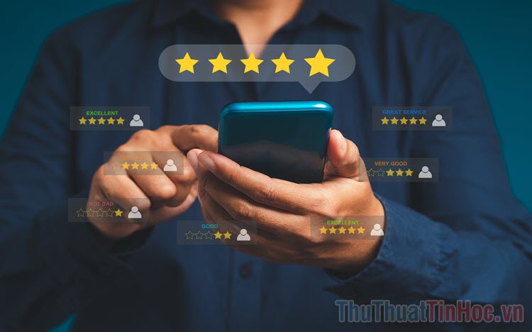 Cách đánh giá 5 sao trên Google Maps