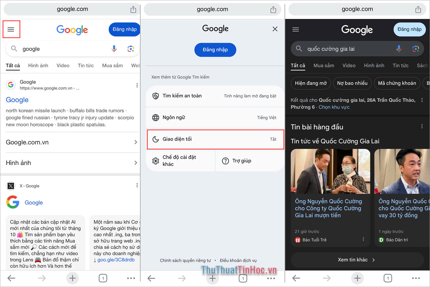 Cách đổi màu nền Google Chrome trên điện thoại Cách đổi màu nền Google Chrome trên điện thoại