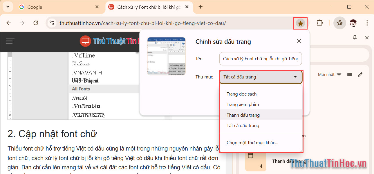 Lưu trang Web chọn vị trí lưu trữ để thuận tiện tìm kiếm Lưu trang Web chọn vị trí lưu trữ để thuận tiện tìm kiếm