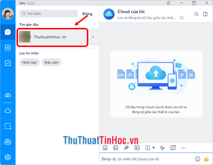 Mở Zalo PC hoặc Zalo web và đăng nhập vào tài khoản zalo của bạn Mở Zalo PC hoặc Zalo web và đăng nhập vào tài khoản zalo của bạn