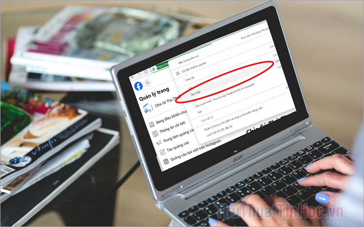 Cách sao chép link Facebook trên máy tính Cách sao chép link Facebook trên máy tính
