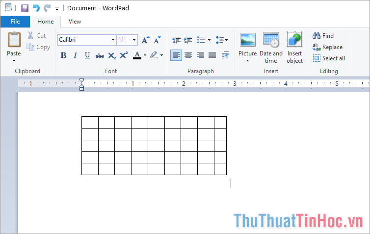 Chỉnh sửa dữ liệu trong bảng thì bạn nhấn đúp chuột để mở Word