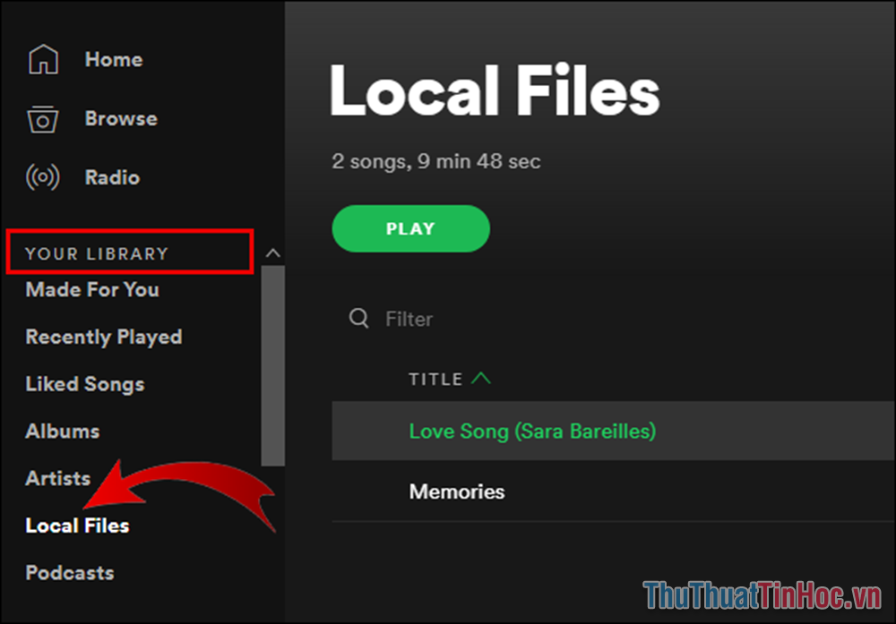 Chọn Add a Playlist để thêm vào danh sách phát