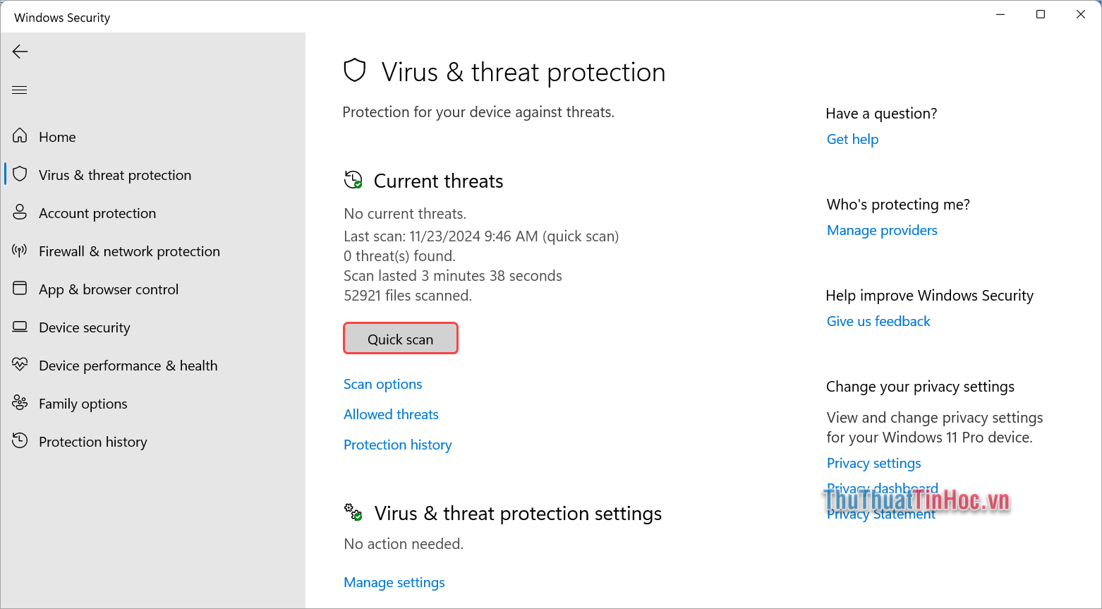 Chọn Quick Scan để quét toàn bộ dữ liệu trên máy tính