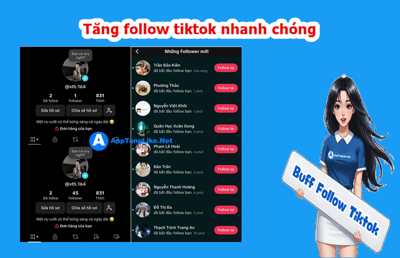 Lợi ích nổi bật khi buff follow Tiktok
