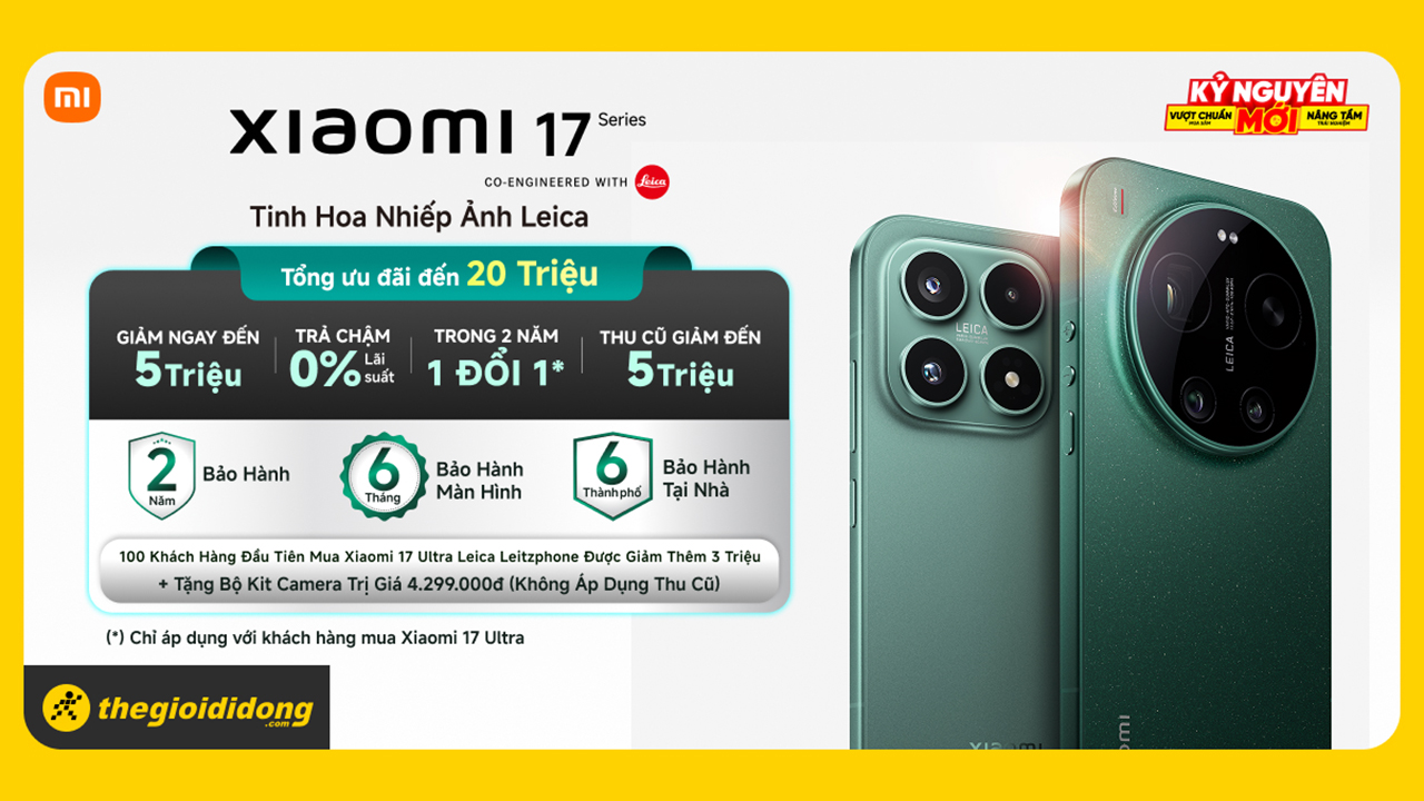 So sánh Xiaomi 17 Ultra và Xiaomi 17 Ultra Leica Edition: Đâu là siêu phẩm thực thụ?