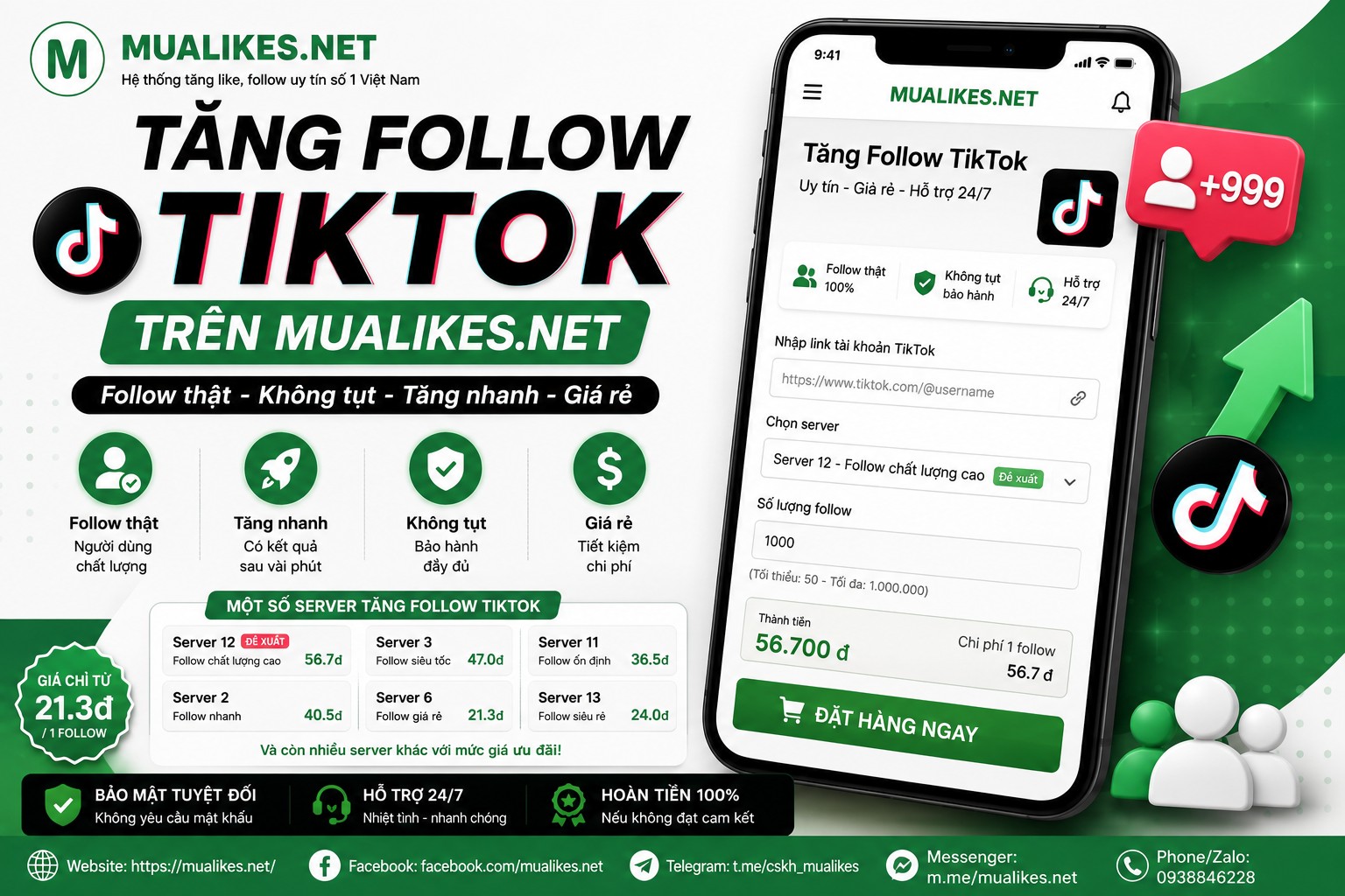 Có nên mua follow tiktok không