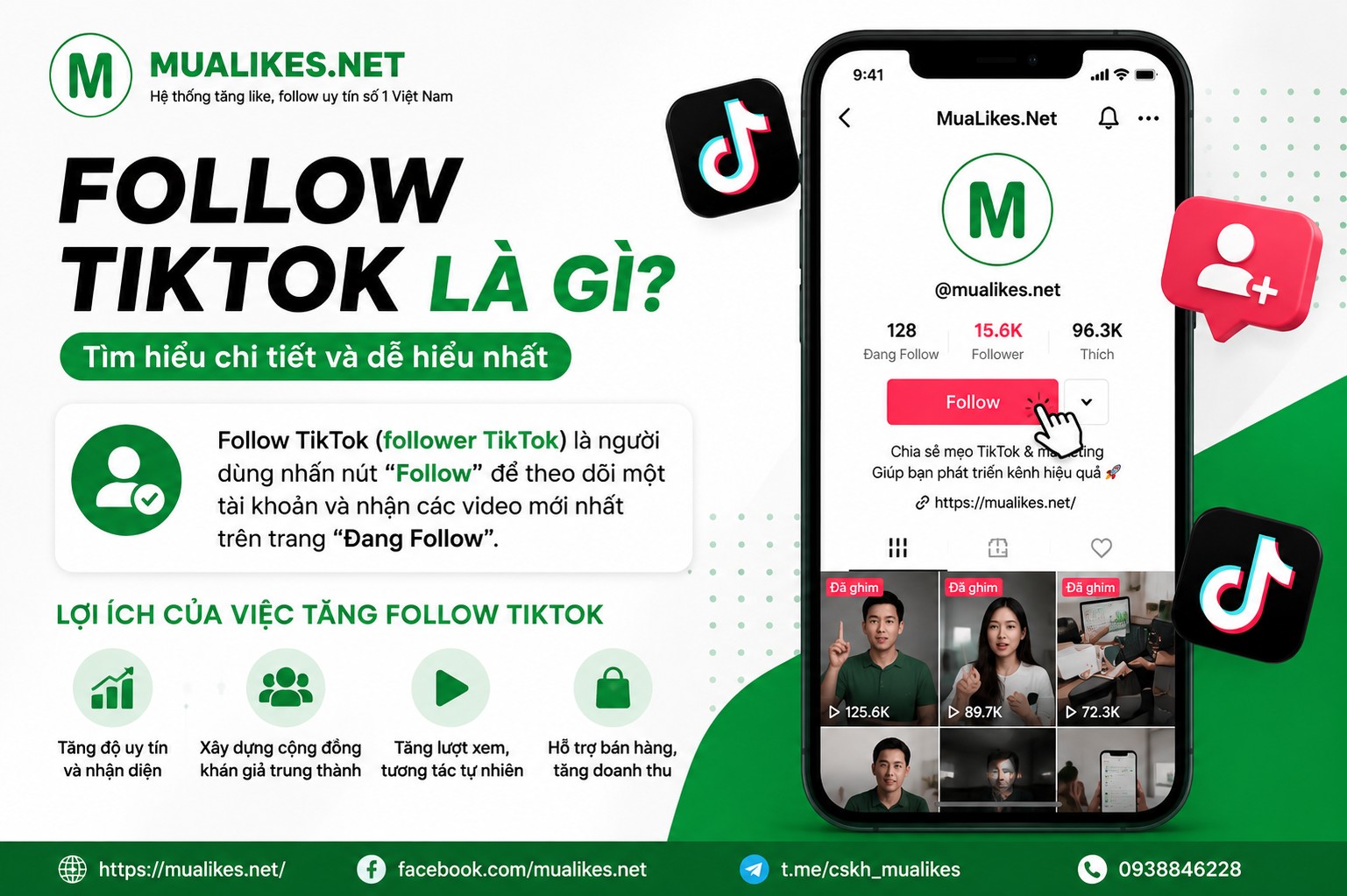 +12 Cách Tăng Follow TikTok Nhanh, Hiệu Quả Và Bền Vững
