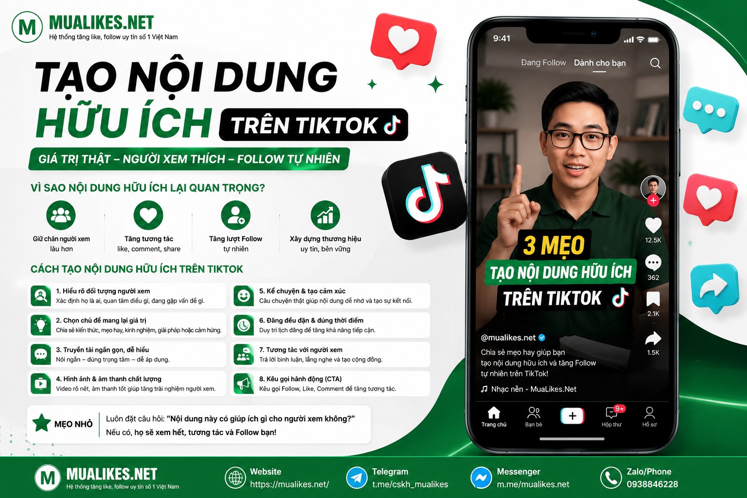 Tạo nội dung chất lượng