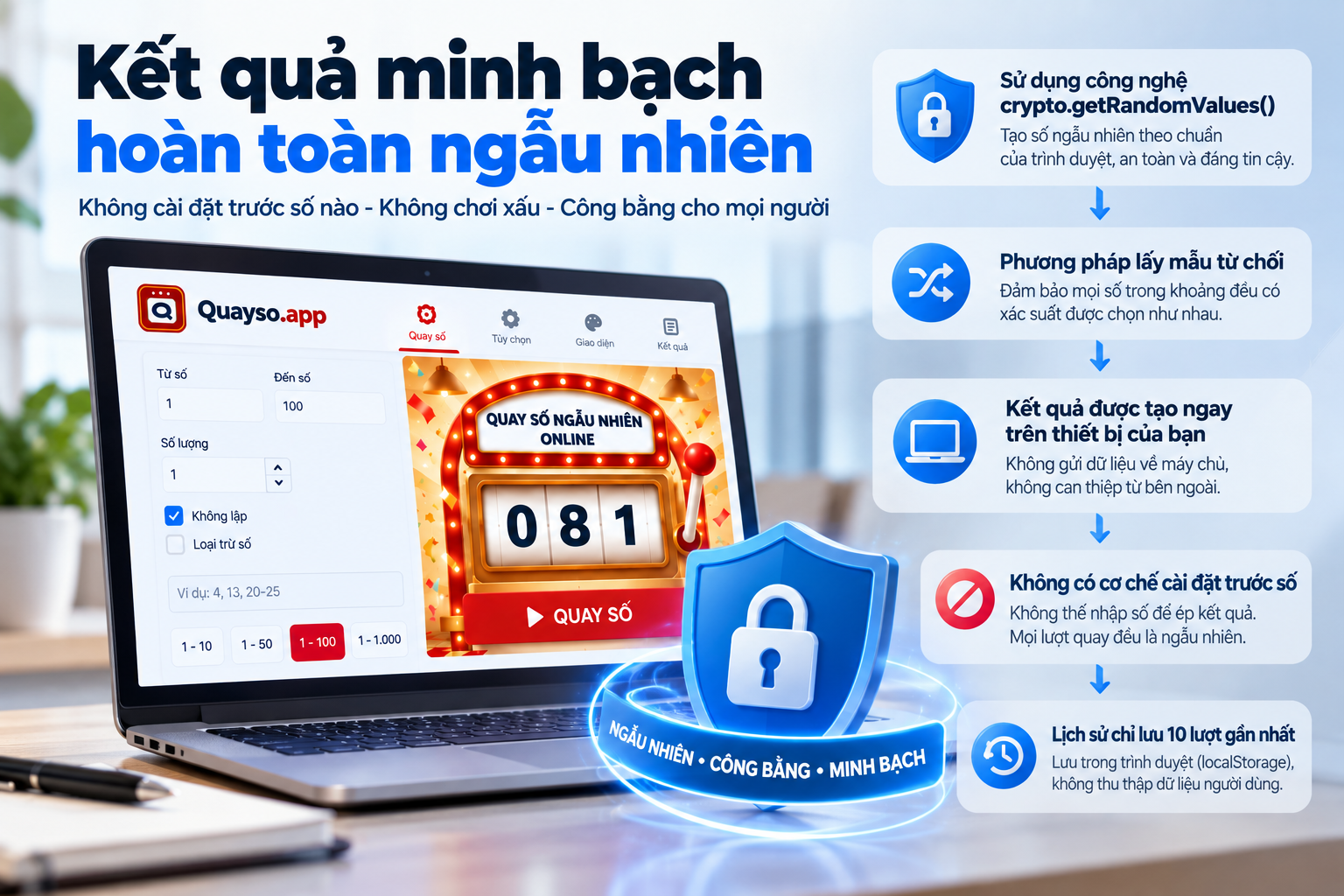 Kết quả có công bằng và ngẫu nhiên không