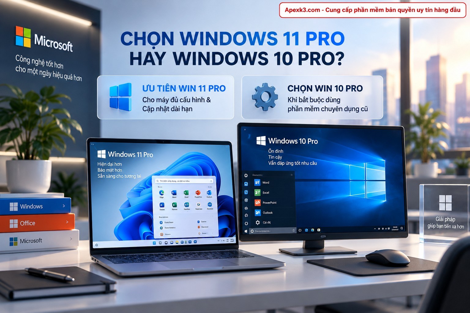 Chọn Windows 11 Pro hay Windows 10 Pro khi mua Chọn Windows 11 Pro hay Windows 10 Pro khi mua
