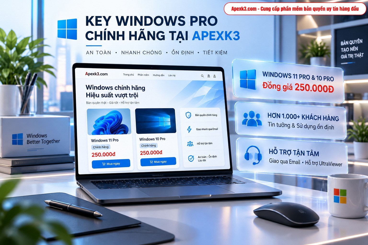Tham khảo key Windows Pro tại Apexk3 Tham khảo key Windows Pro tại Apexk3